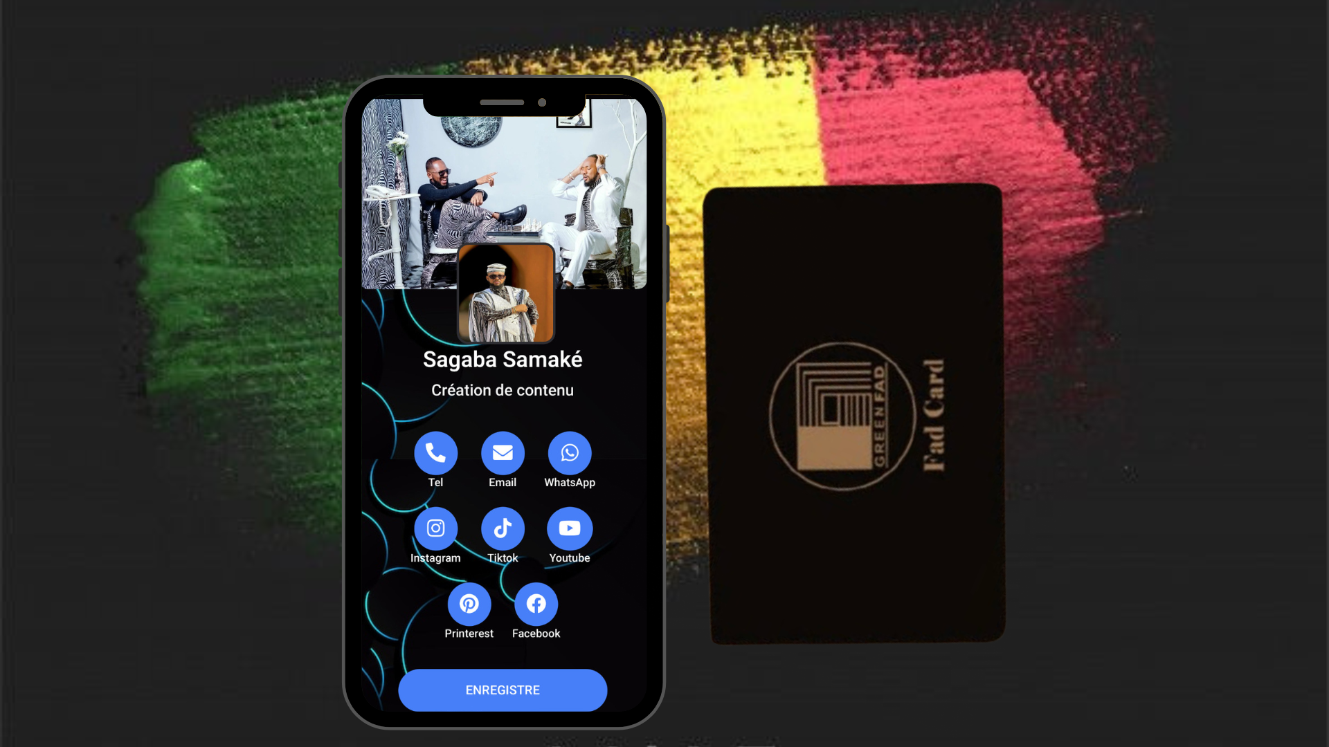 Sagaba Samaké - Création de contenu
